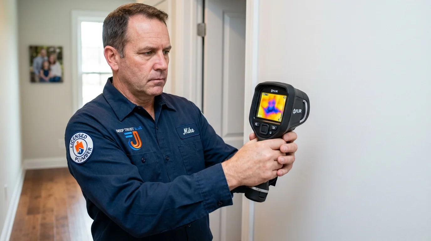 Thermal imaging leak detection by Johns Plumbing LLC in Fernley